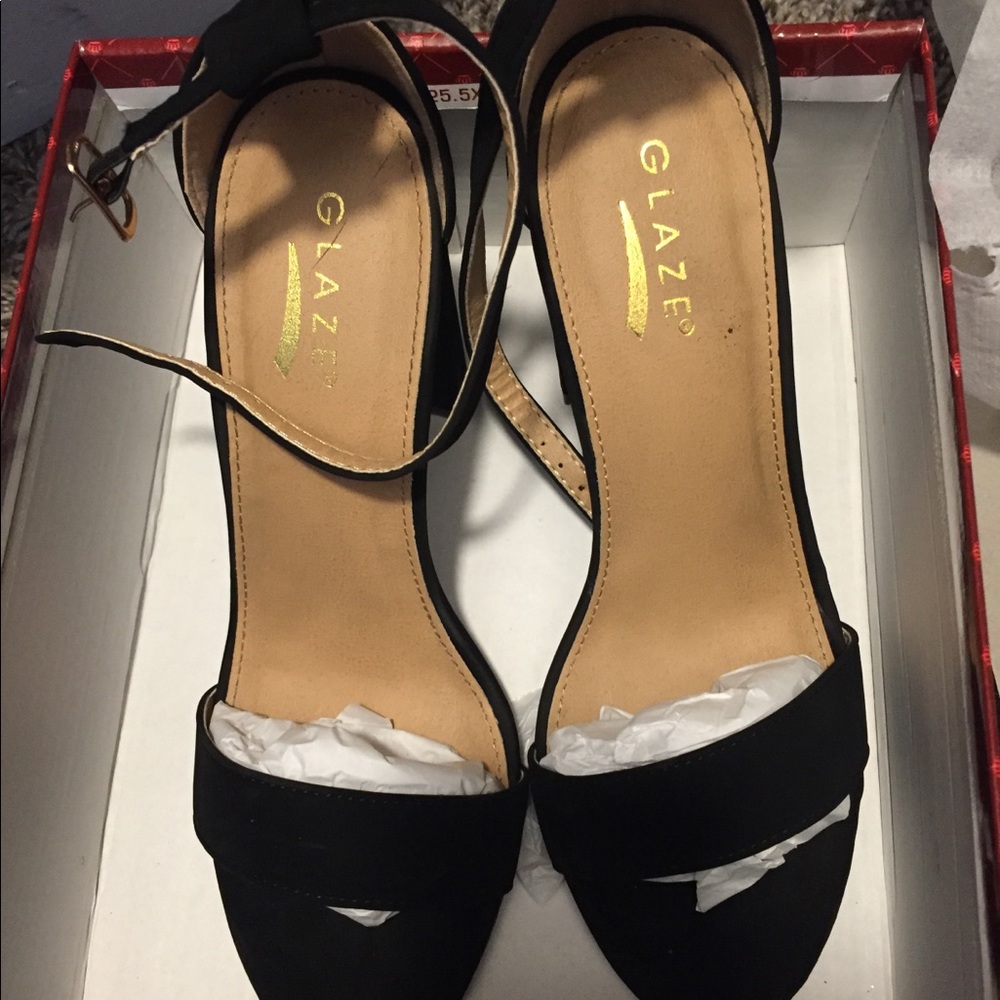 Black heels